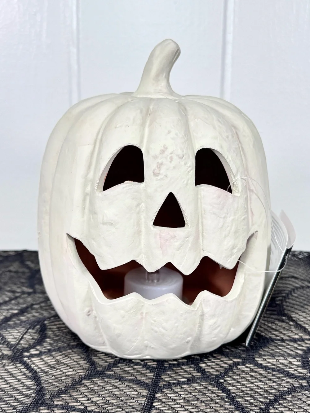 NEW Target Bullseye Playground Terracotta Light-Up Pumpkin